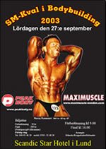 SM-kval i Bodybuilding 2003