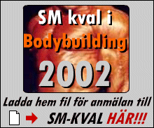 Anmlan till SM-kval Bodybuilding 2002 - OBS! Word-dokument!