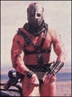 Kjell Nilsson som 'The Humungus' i Mad Max 2: The Road Warrior