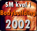 SM-kval Bodybuilding 2002: 9 november i Stockholm!